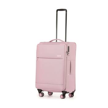 Tosca So Lite Hard Shell Suitcase With Spinner Wheels Blush Medium 67cm
