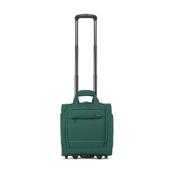Tosca So Lite Onboard Wheel Bag Fabric Compact Travel With Wheels Emerald Green