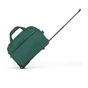 Tosca So Lite Onboard Wheel Bag Fabric Compact Travel With Wheels Emerald Green