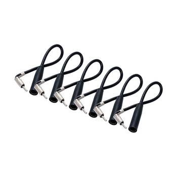 6PK Aerpro 20cm Right Angle Car Aerial Extension Lead Cable Antenna