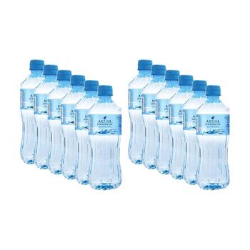 12PK Active Still Spring Water Pure Australian 600ml Drink Bottle