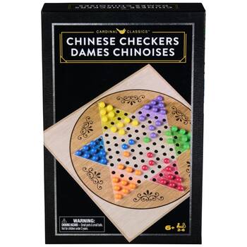 Cardinal Classic Kids/Family Chinese Checkers Board Game 6y+