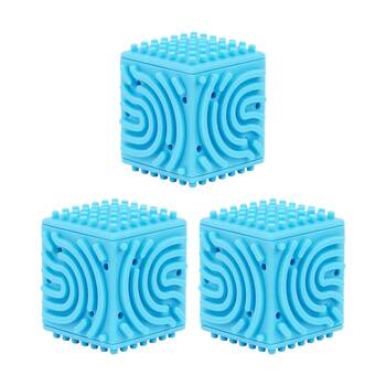 3PK Trend Hub Kids 3y+ Silicone 3D Activity Shape Sensory Fidget Toy Assorted