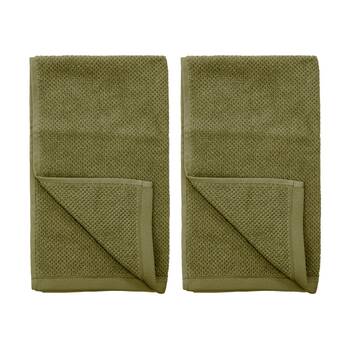 2PK Bambury Angove 950gsm Soft Absorbent Cotton Bath Mat 50x80cm Green