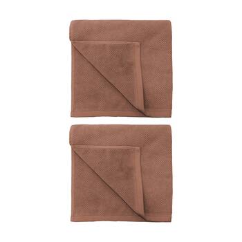 2PK Bambury Angove 600gsm Soft Absorbent Cotton Bath Towel 70x140cm Pink