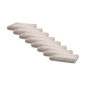 8PK Bambury Angove 600gsm Soft Absorbent Cotton Hand Towel 40x70cm Neutrals