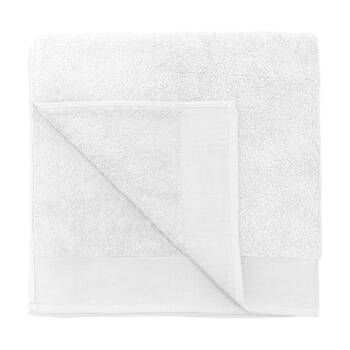 Bambury Elvire 600gsm Soft Absorbent Cotton Bath Sheet 80x160cm White