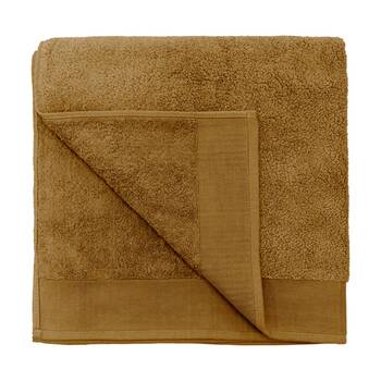 Bambury Elvire 600gsm Soft Absorbent Cotton Bath Sheet 80x160cm Brown