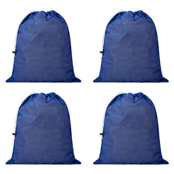 4PK Victor Sports Mesh Ball Carry Net Bag Soccer Basketball Gear Small