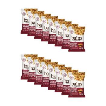 16PK Bains Wholefoods Chickpea Noodle & Nut Mix Flavoured Snack 100g