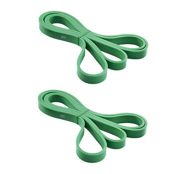 2PK Body Sculpture Strength Training Fitness Loop Resistance Band Green
