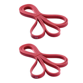 2PK Body Sculpture Strength Training Fitness Loop Resistance Band Red