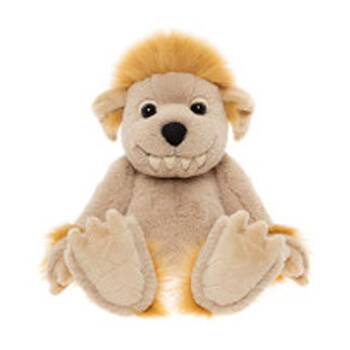 Charlie Bears Bedrock Magical Ogre Plush Kids Soft Toy 18m+ Honey