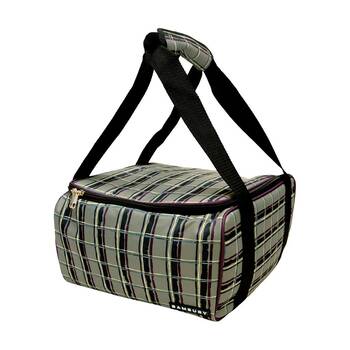 Bambury Felix Square Food Carrier Dish Transport Bag Spacious 30x30x18cm
