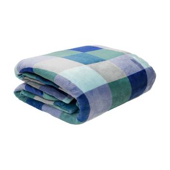 Bambury Charlie Ultraplush Blanket Soft Warm Flannel Fleece Ocean