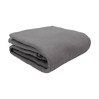 Bambury Carson Wool Bamboo Blanket Warm Breathable Cosy Slate