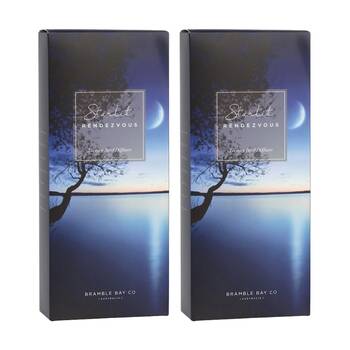 2PK Bramble Bay Ocean After Dark Starlit Rendezvous Glass Reed Diffuser 150ml