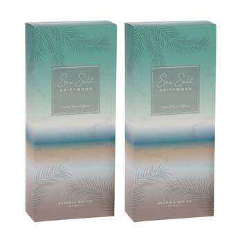 2PK Bramble Bay Ocean Sea Salt & Driftwood Reed Diffuser Home Fragrance 150ml