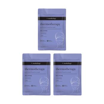 3PK Maskology Thermotherapy Professional Relaxing Heated Eye Mask Chamomile