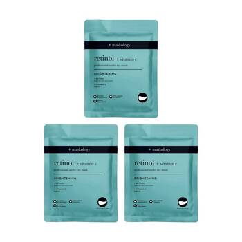 3PK Maskology Retinol+Vitamin-C Professional Under Eye Mask Anti-Ageing Formula
