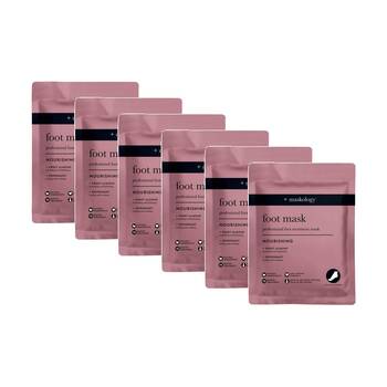 6PK Maskology Foot Mask Professional Treatment Nourishing Anti-Ageing