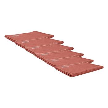 6x Bas Phillips Cairo Ribbed Towel Collection Cotton Bath Mat 78x48cm Rose Mist