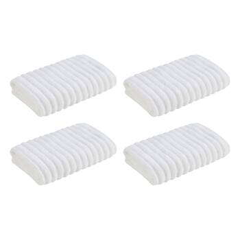 4x Christy Kensington Bathroom King Bath Towel Cotton 147x76 cm White
