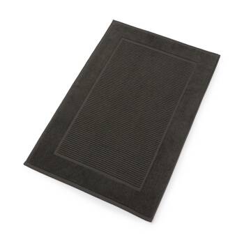 Christy Sovereign Bath Mat Combed Cotton 1000GSM Plush Luxurious Graphite