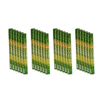 24PK HEM Home Fragrance Scented Smelling Incense Sticks Packet Set Patchouli