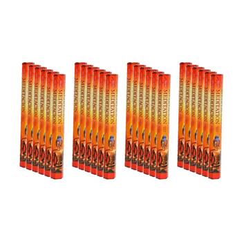 24PK HEM Home Fragrance Scented Smelling Incense Sticks Packet Set Meditation