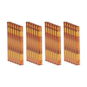 24PK HEM Home Fragrance Scented Smelling Incense Sticks Packet Set Sandal Rose