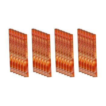 24PK HEM Home Fragrance Scented Smelling Incense Sticks Packet Set Anti Tobacco