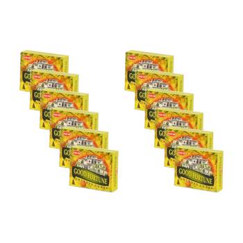 12x 10pc HEM Home Fragrance Scented Incense Cones Packet Set Good Fortune
