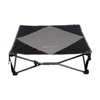 Wildtrak Deluxe Folding Pet Camp Bed XL With Removable Cover 95x95cm