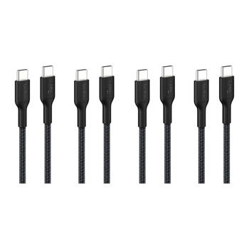 4PK Belkin BoostCharge Pro 240W Braided USB-C to C Charging Cable 1m Black