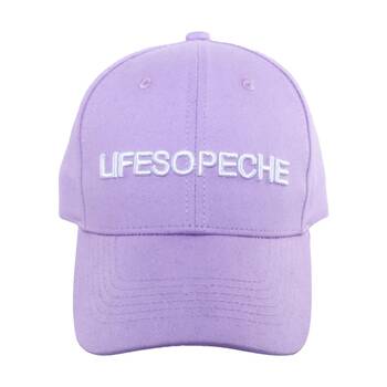 Lifesopeche Womens Baseball Cap Embroidered Logo Lilac One Size