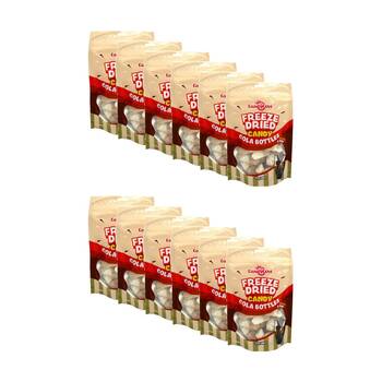 12PK Candy Cove CandyCove Freeze Dried Cola Bottles 50g Candy/Lollies/Gummies