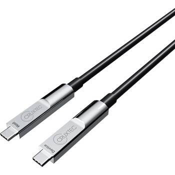 Cruxtec USB-C USB 3.2 Gen 2 Full-Feature 8K60Hz Active Optical Cable 10M