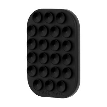 Case-Mate Mobile Phone Case Adhesive Suction Cup Mount Accessory Black