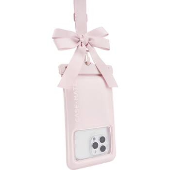 Case-Mate Large Waterproof Bow Mobile Phone Pouch Accessory Ballet Pink