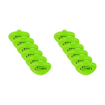 12pc Cleanstar Clip-On Bathroom Toliet Fresheners Citrus Fragerence Green