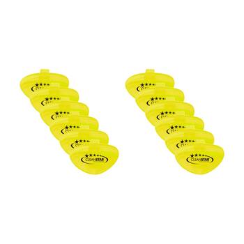 12pc Cleanstar Clip-On Bathroom Toliet Fresheners Melon Fragerence Yellow