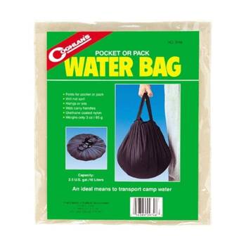 2PK Coghlans Nylon Water Bag Foldable 10L W/ Carry Handles Camping Accessory