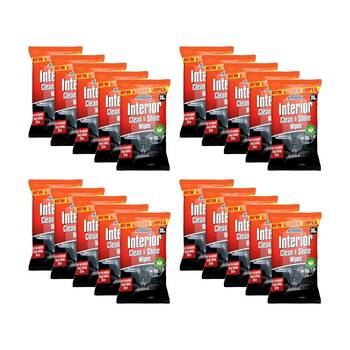 20 x 30pc Car Pride Automotive Vehicle Interior Dashboard Wipes Cleaning
