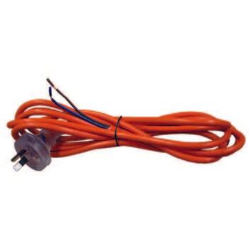 Cleanstar 3m Heavy Duty Extention Cord Power Tool Repair Lead 10 AMP Orange