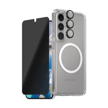Panzer Flagship 3-in-1 Privacy Bundle Lens & SP+ Case - Samsung GS25+