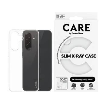 Panzer Fashion X-Ray Case - Samsung A36 Recycled Plastic Durable Clear