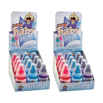 24PK Universal Candy Cry Baby Dip n Lick Fruit Flavoured Sweet 32g Assorted