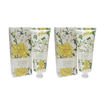 2PK LVD Wild Jasmine & Gardenia Gentle/Nourishing Hand Cream Tube 100ml