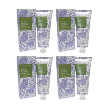 4PK LVD French Lavender & Rosemary Gentle/Nourishing Hand Cream Tube 100ml